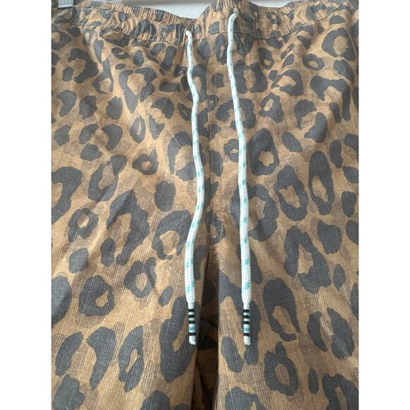 Men’s faded leopard swim trunks shorts Sz XXL NWT fresh look lightweight - Picture 2 of 6